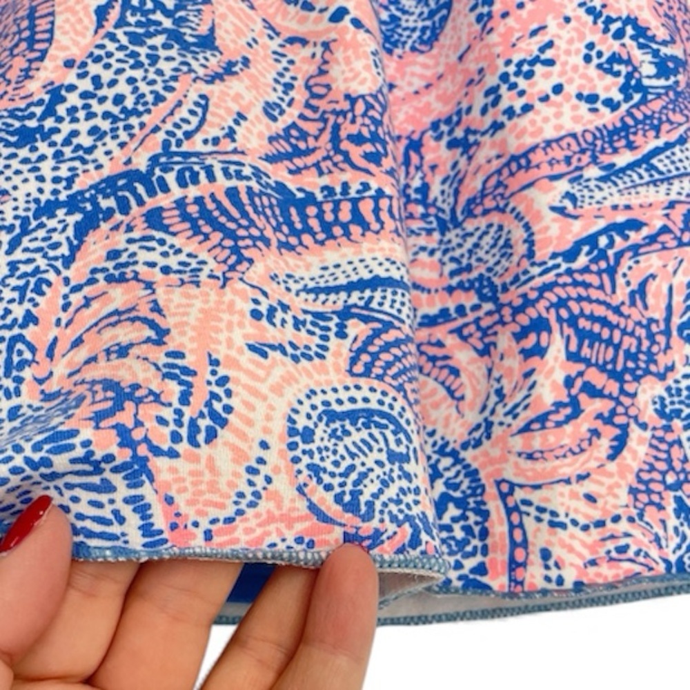 Lilly Pulitzer Madison Coastal Blue Maybe Gator Skort, Size Small - Picture 10 of 10